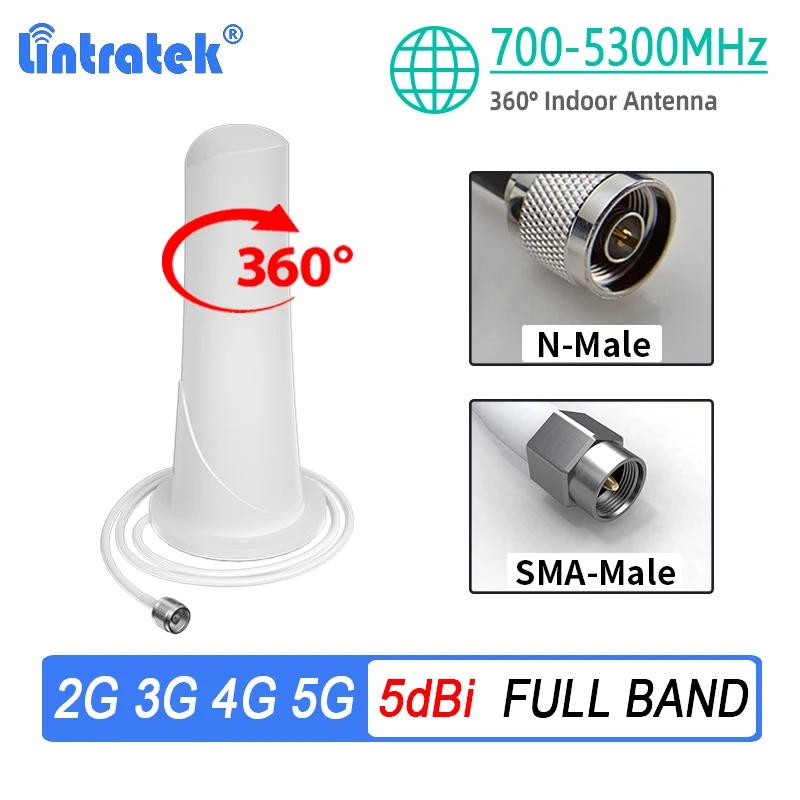 Lintratek ȴ Į ׳, GSM 귯 ȣ  ν , ǳ 700-5300MHz, 2G, 3G, 4G, 5G, 360 , 5dBi